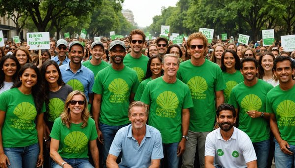 Le rôle des célébrités dans la popularisation du mouvement vert